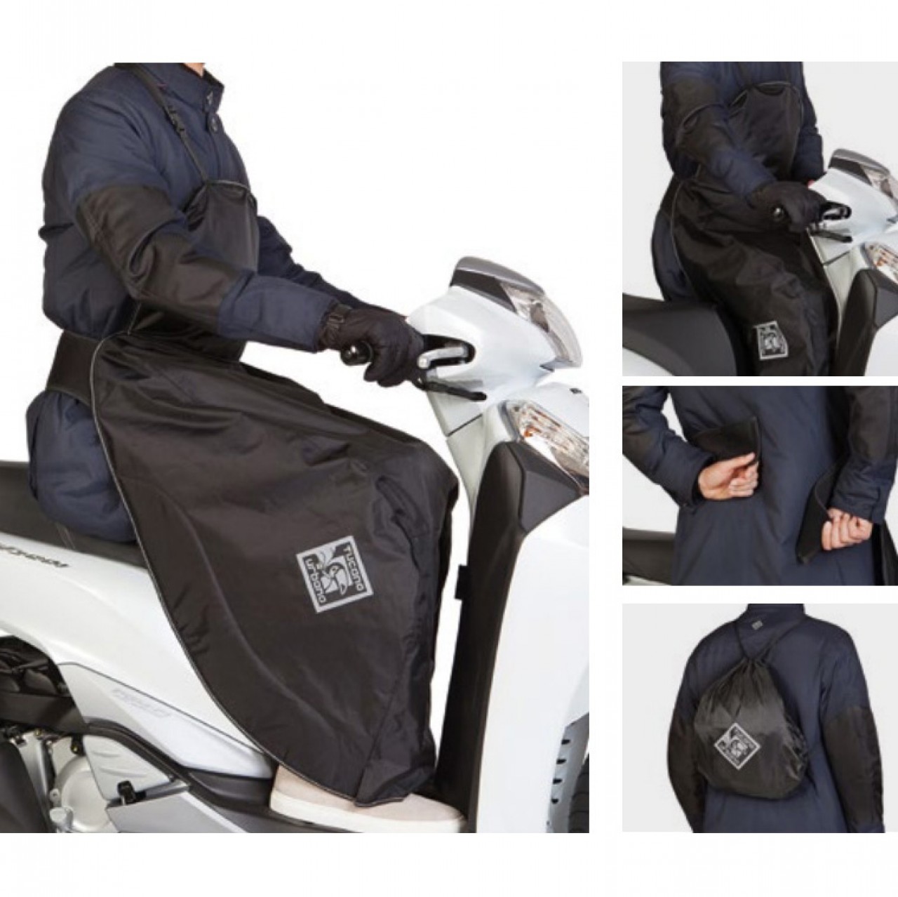 Beenbescherming voor de Piaggio MP3 Yourban Tucano Urbano