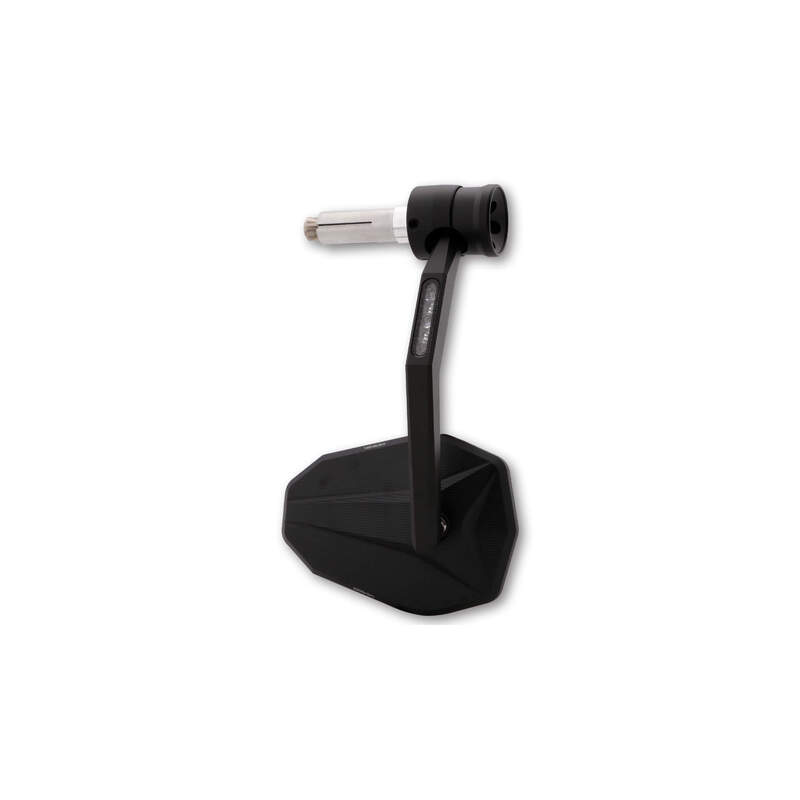 HIGHSIDER pro Handlebar End Mirror Victory-X RIM Zwart met LED-indicator (1pc)