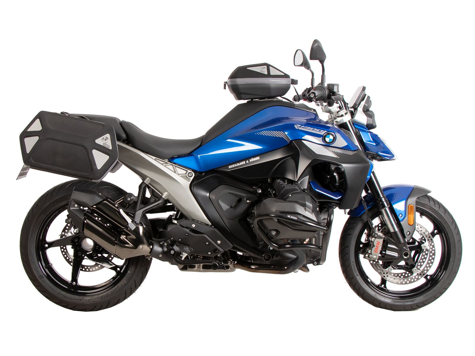 C-Bow zijdrager zwart voor BMW R 1300 R (25-) Hepco & Becker