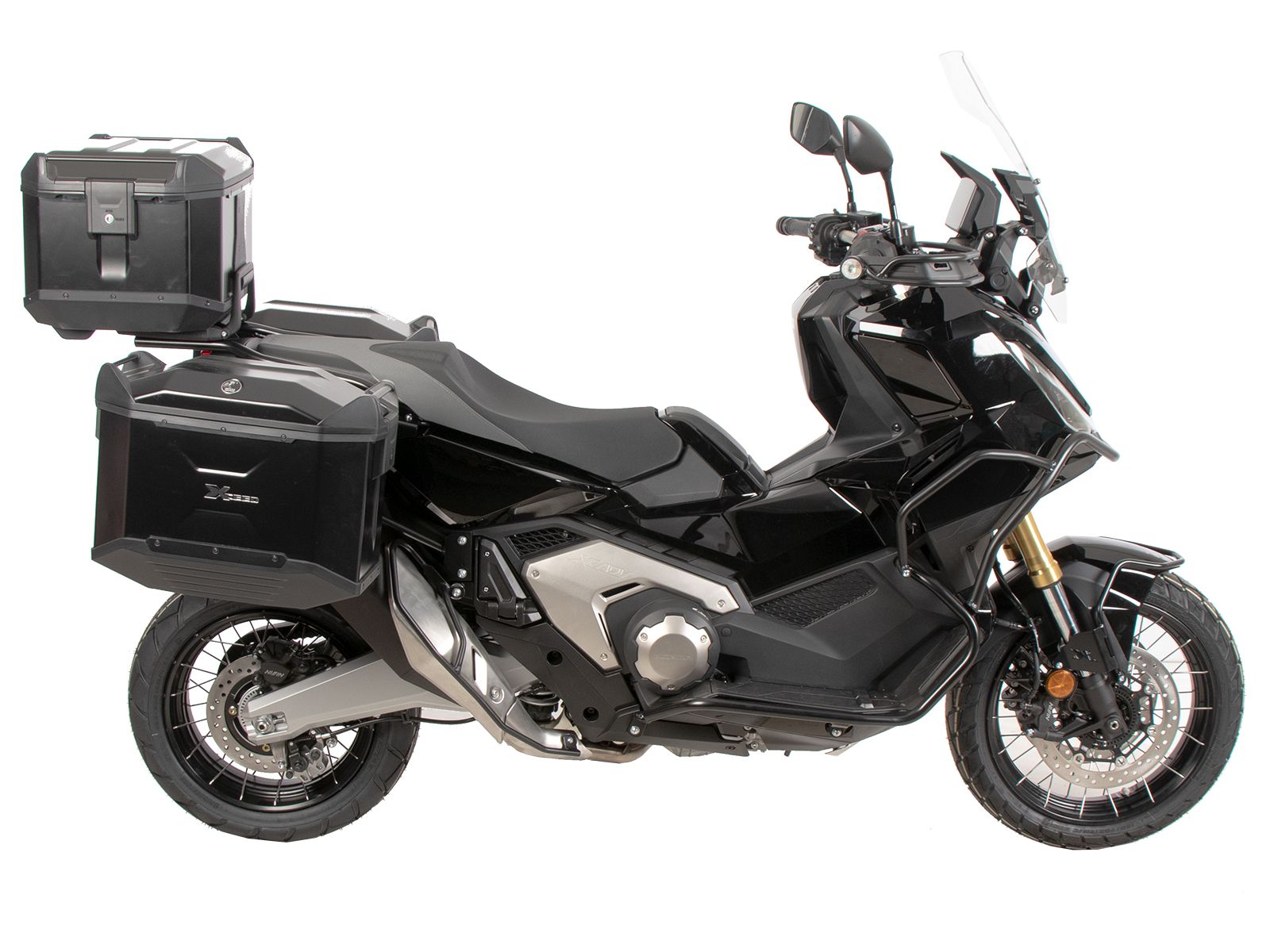 Zijkofferdrager vast zwart voor Honda X-ADV (25- ) Hepco & Becker