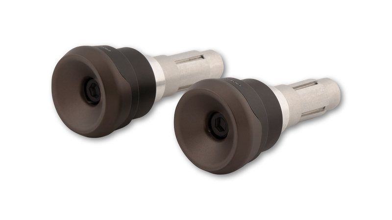 HIGHSIDER pro Akron-LS stuurgewichten titanium (paar)
