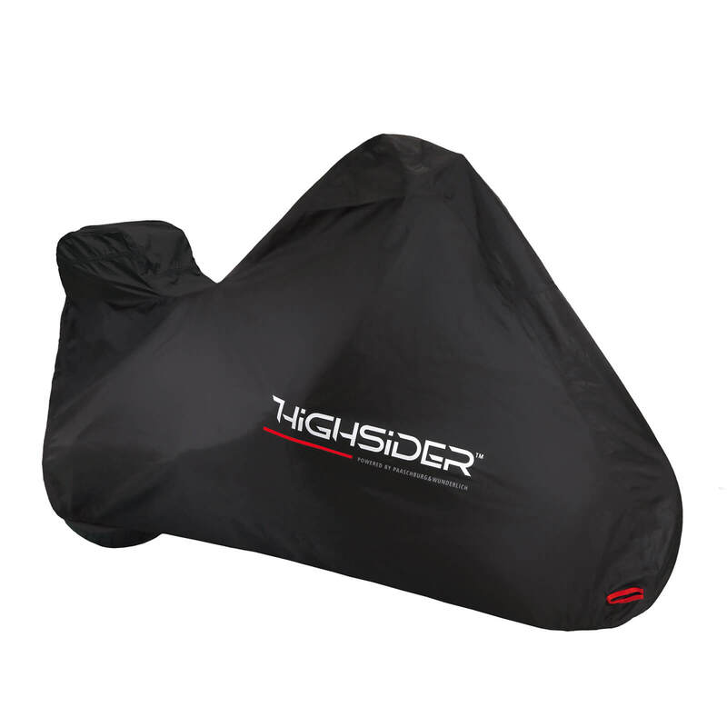 HIGHSIDER pro outdoor afdekzeil zwart L, met topkoffer (1pc)