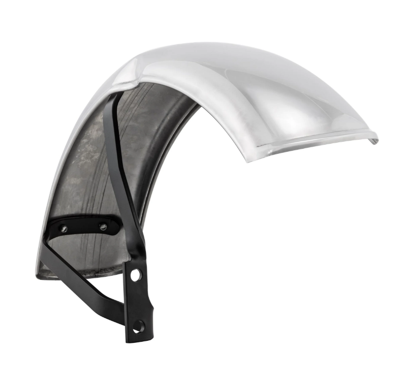 Spatbord Garelli voor Vespa PX 80-200ccm, metaal, chroom