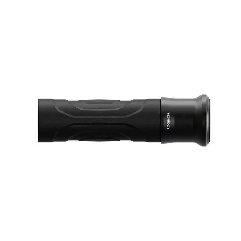 HIGHSIDER pro Esagano-RS greeprubber zwart 7/8 inch (22,2 mm), 125 mm (paar)