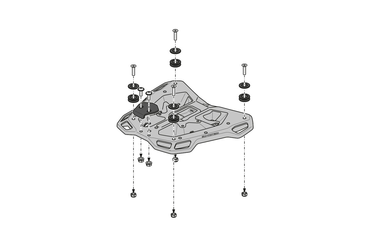 Crashbar voor Aprilia Tuareg 660 (21-) SW Motech