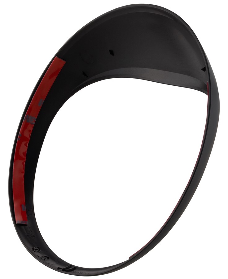 Lamp ring voor Vespa GTS/GTS Super/GT/GT L 125-300cc, mat zwart
