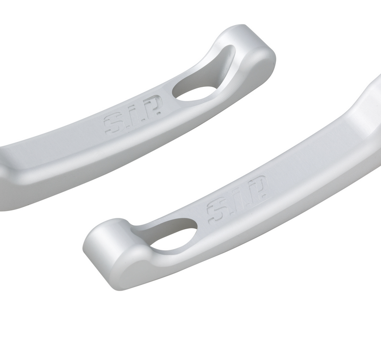 Sport hendelset rem Shorty voor Vespa LX /LXV /S /Primavera /Sprint 50-150ccm, zilver mat