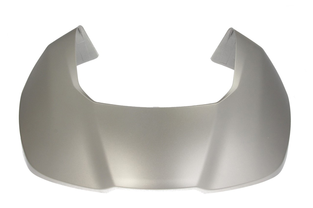 Hoes zilver mat voor Piaggio Topkoffer 52L