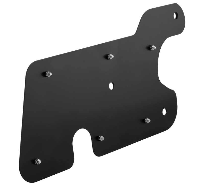 Uitlaatsierstuk schommelarm voor Vespa GTS/GTS Super 125/150cc 4T LC iGet (Euro4), zwart/zilver