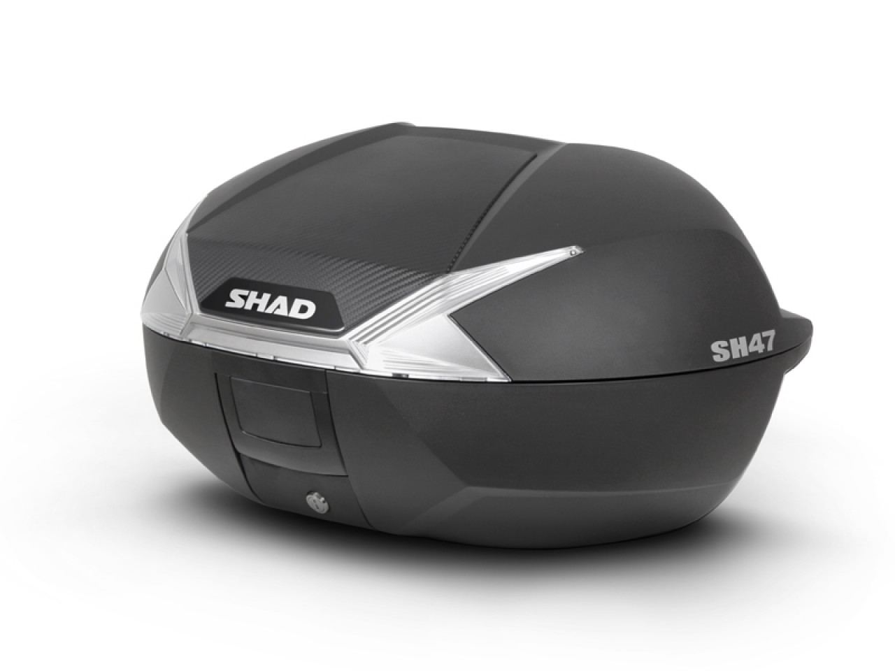 Shad Top Case SH47 met witte reflector, 47l