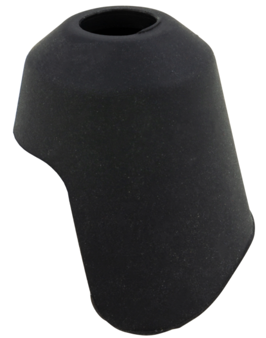 Rubberen spiegel, links voor Vespa Primavera/Sprint 50-150cc 2T/4T AC, zwart