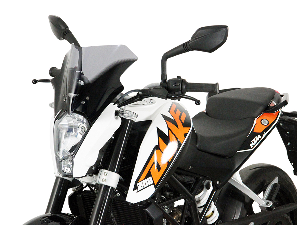 Racing windscherm MRA "R" voor KTM DUKE 125 / 200 / 390 (My. -2016)