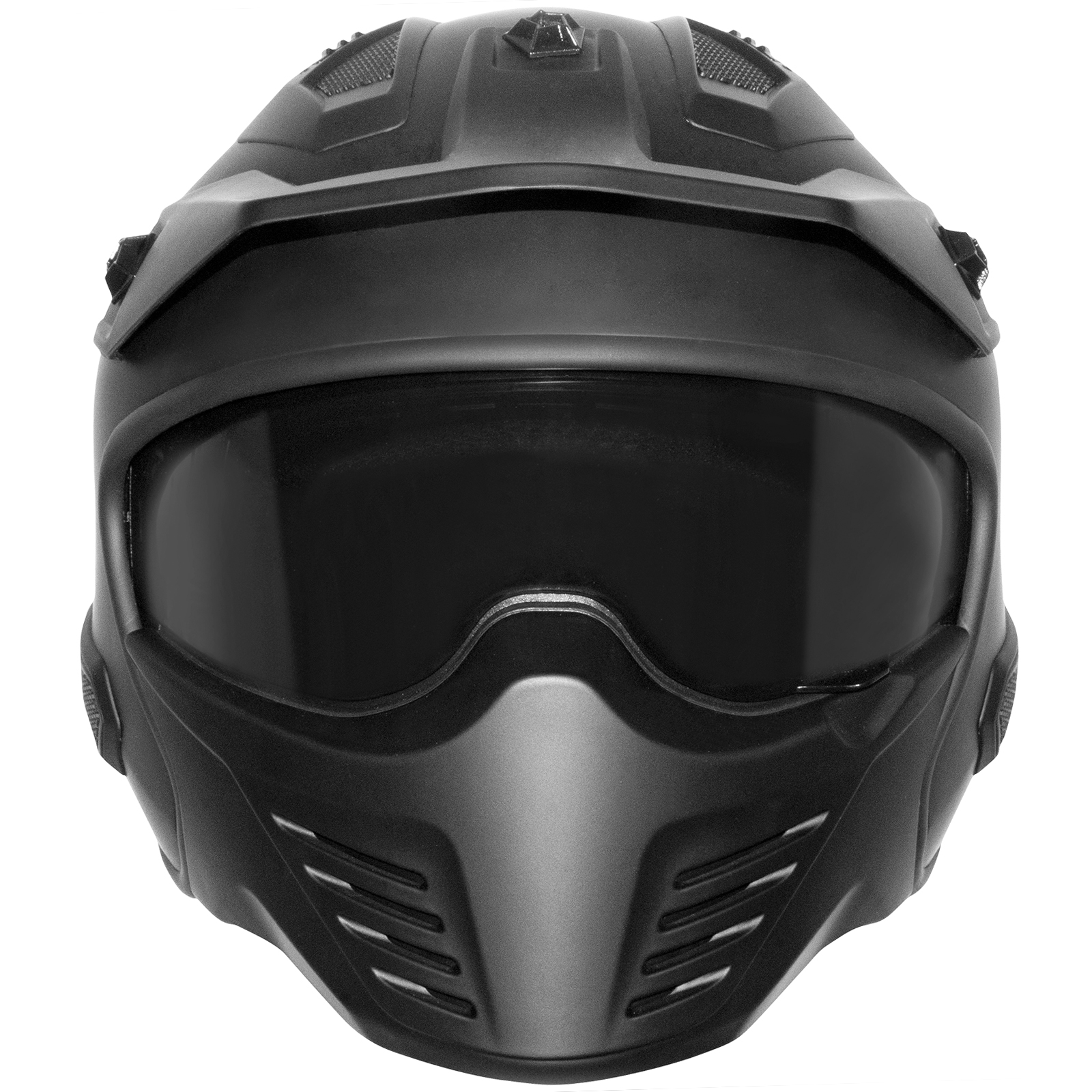 Germot helm GM 44, mat zwart