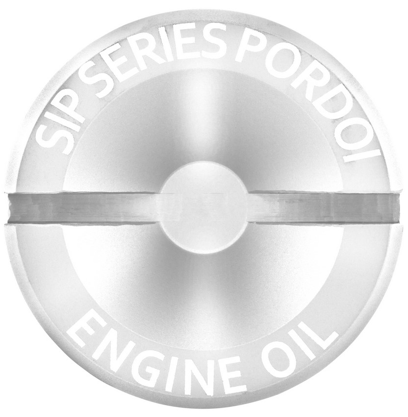 Olievulplug motorolie voor Vespa GTS/GTS Super/GTV 300cc HPE, chroom