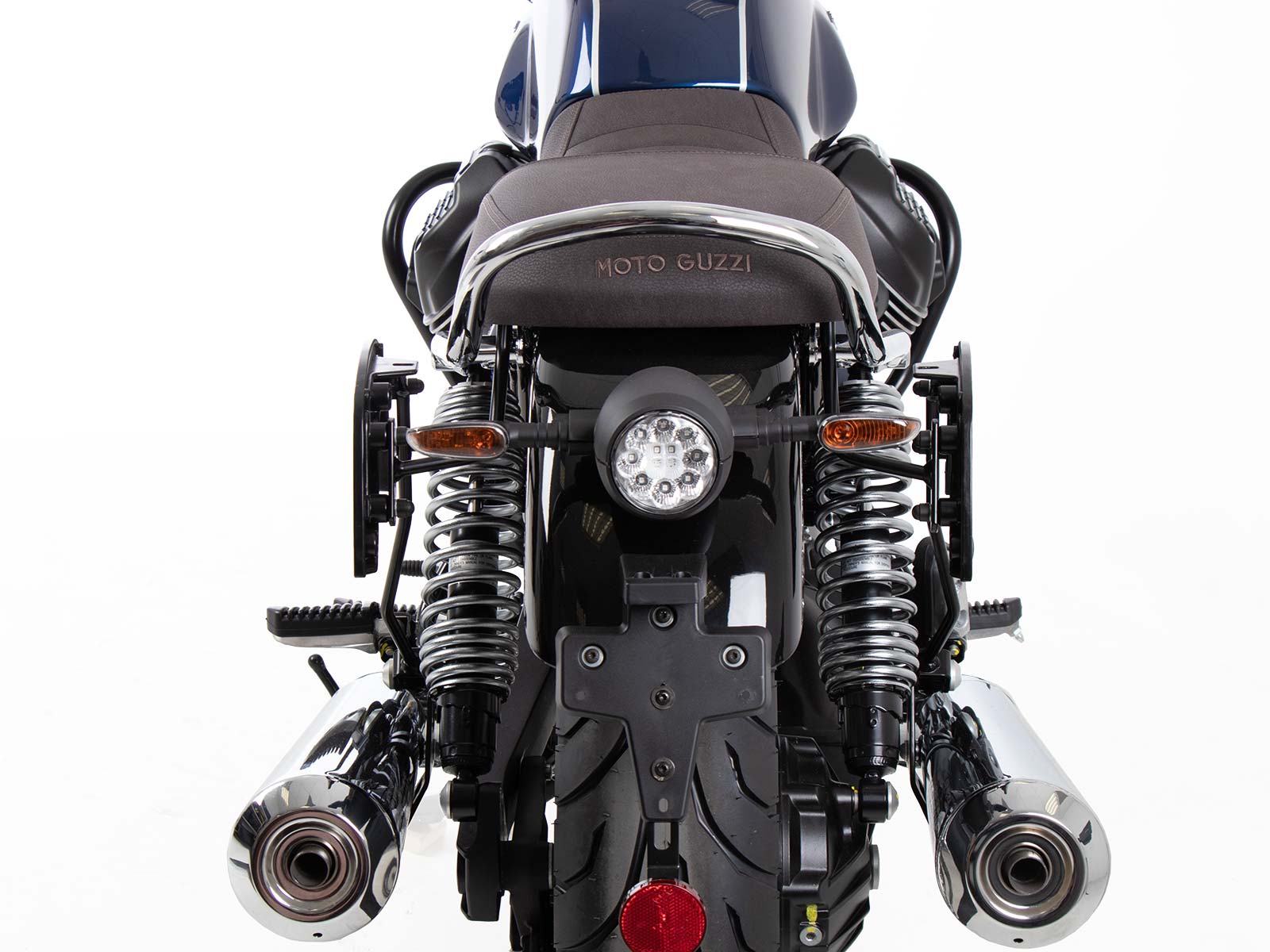 C-Bow zijdrager zwart voor Moto Guzzi V7 850 Stone Corsa (2024) Hepco & Becker