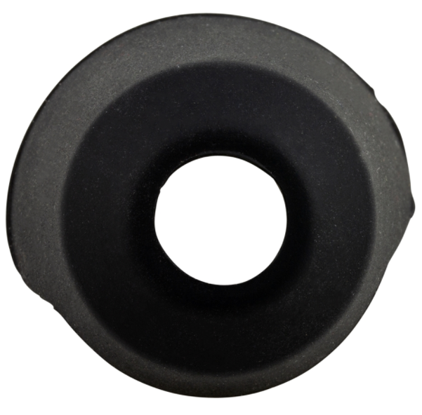 Rubberen spiegel, links voor Vespa Primavera/Sprint 50-150cc 2T/4T AC, zwart