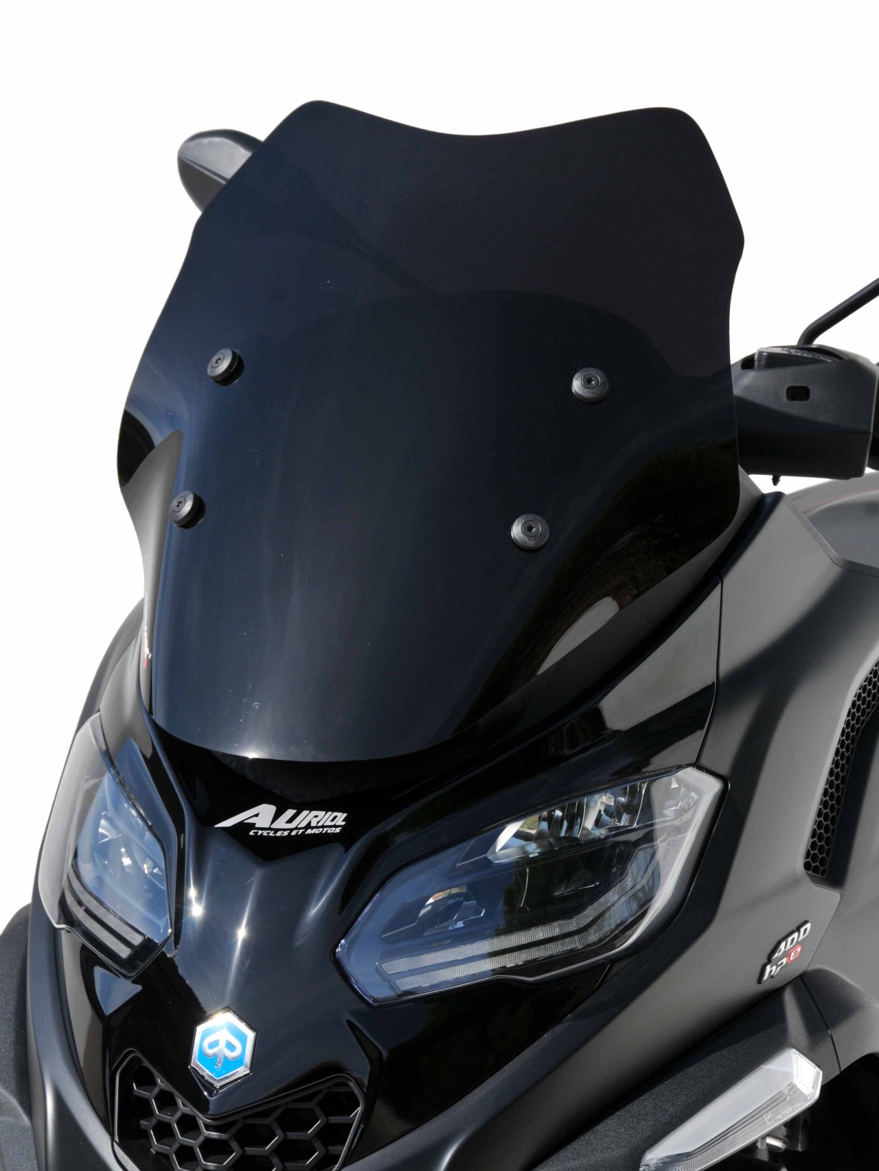 Windscherm ERMAX Sport voor Piaggio MP3 400 HPE (22-), zwart