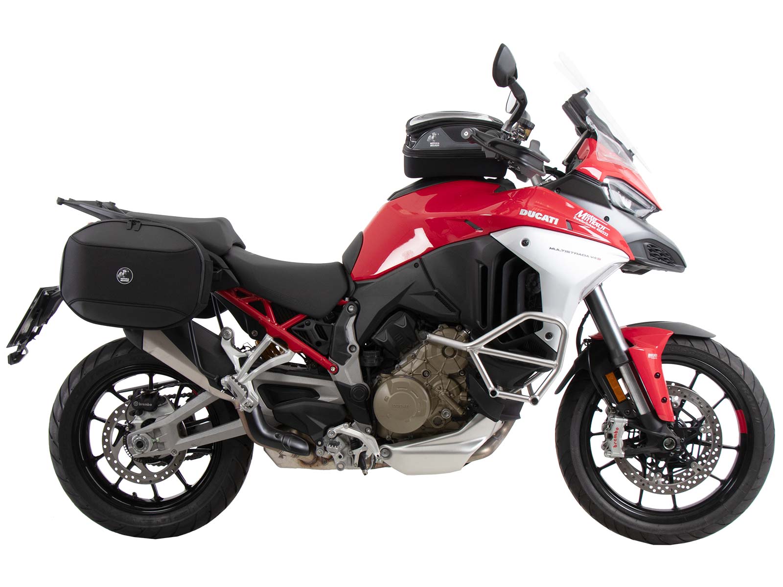 C-Bow zijdrager zwart voor Ducati Multistrada V4 /S /Pikes Peak /Rally /RS (2025-) Origineel Hepc