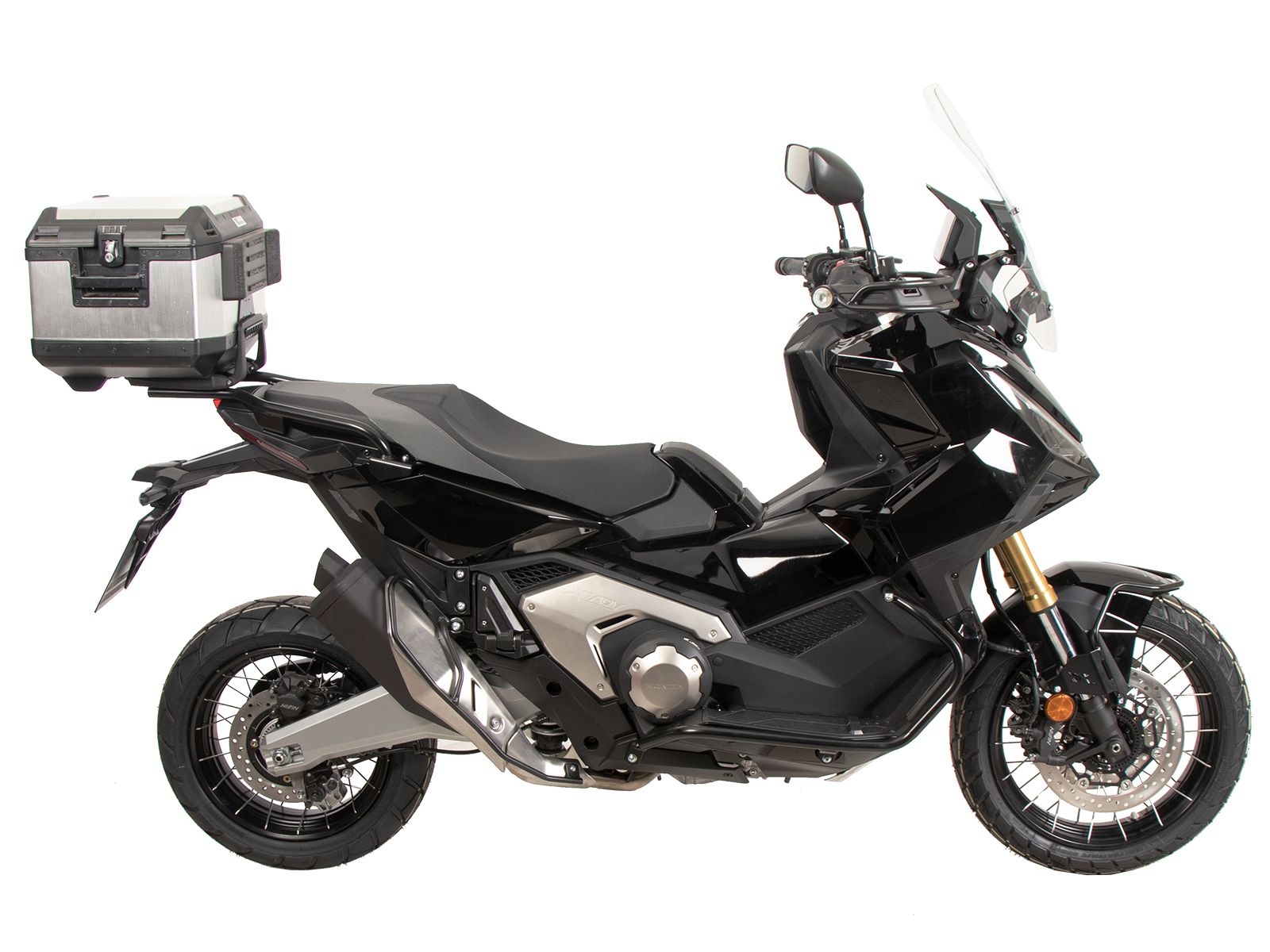 Alurack topkoffer zwart voor Honda X-ADV (25- ) Hepco & Becker