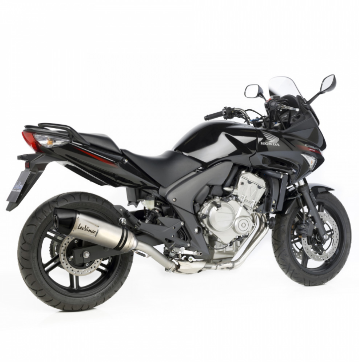 LeoVince uitlaatsysteem SBK LV One Evo 2, roestvrij staal, slip on voor Honda CBF 600 / S (Bj.02-12)