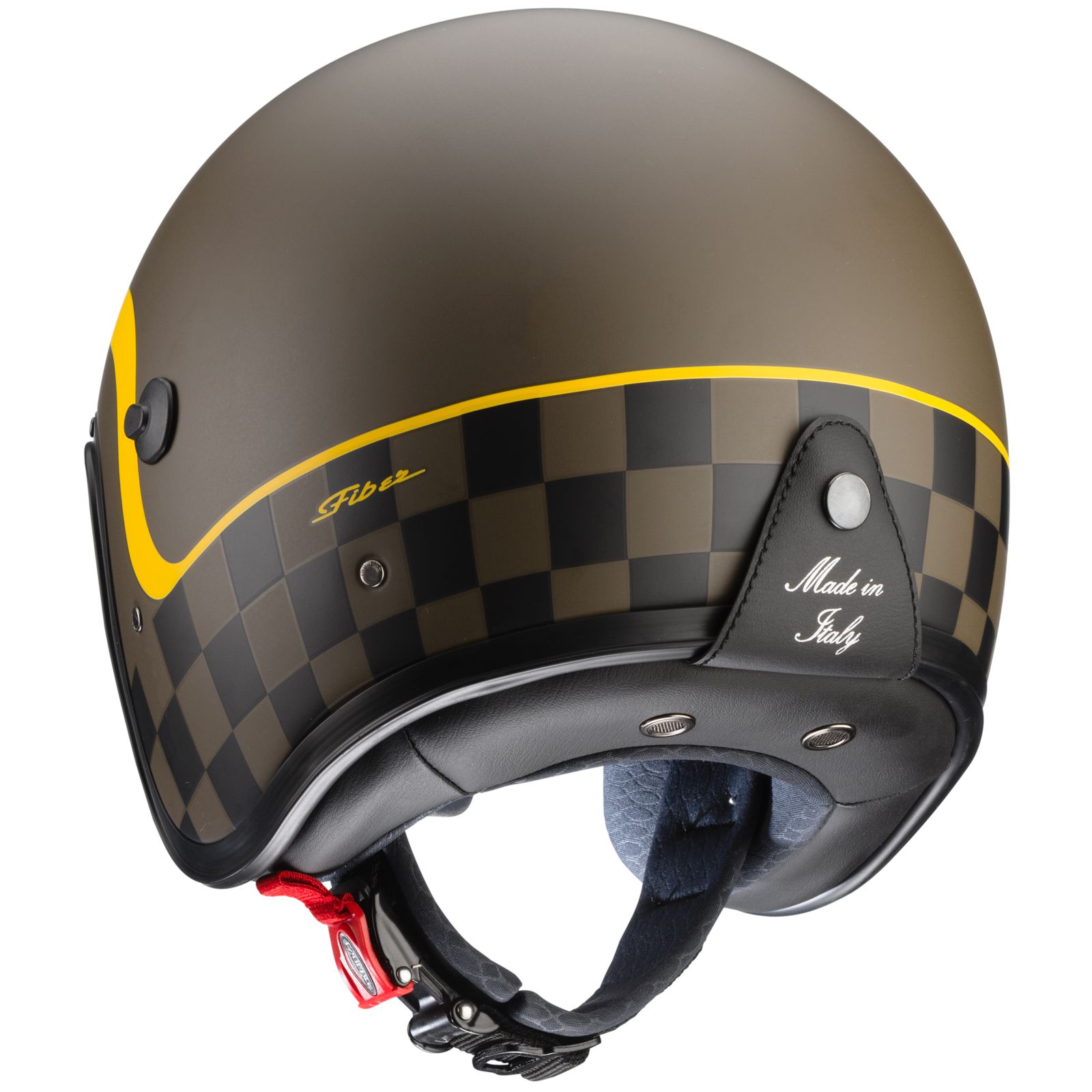Caberg Helm Freeride Formula, mat-bruin/mosterd-geel