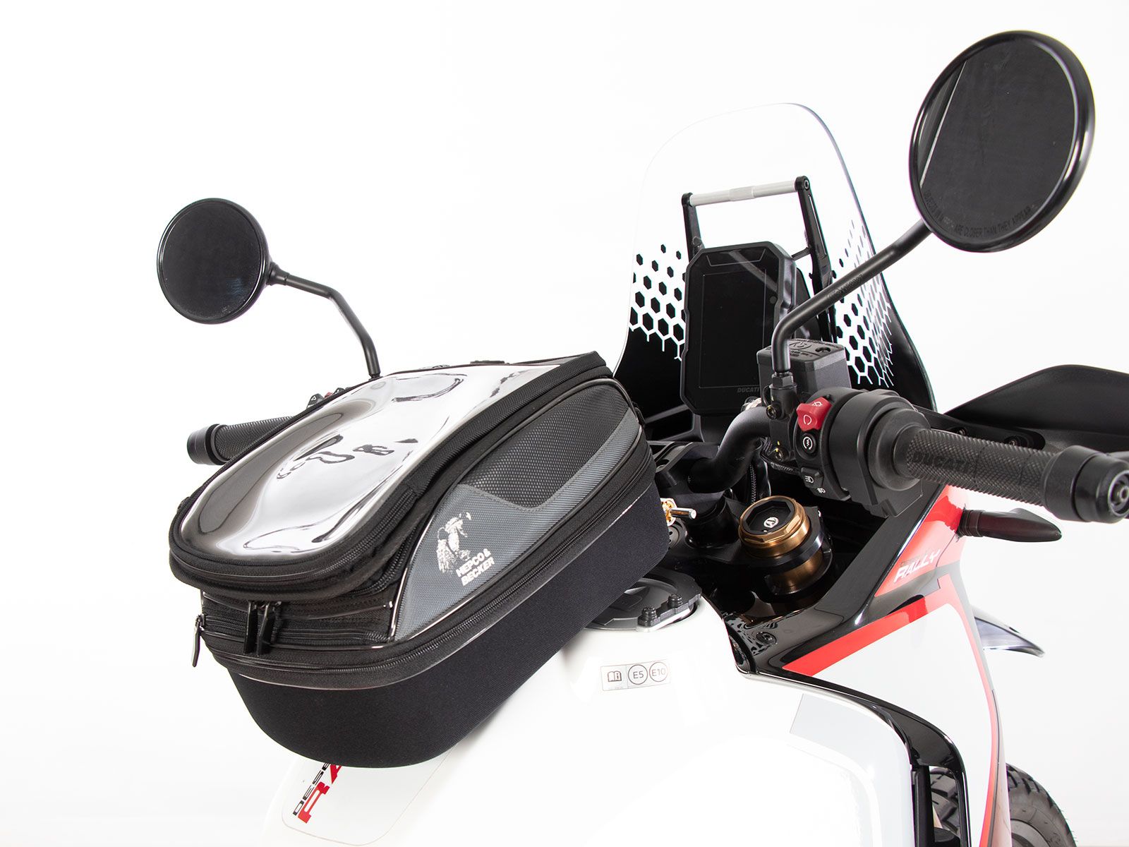 Basistankring incl. tanktasvergrendeling voor Ducati DesertX (22-) Hepco & Becker