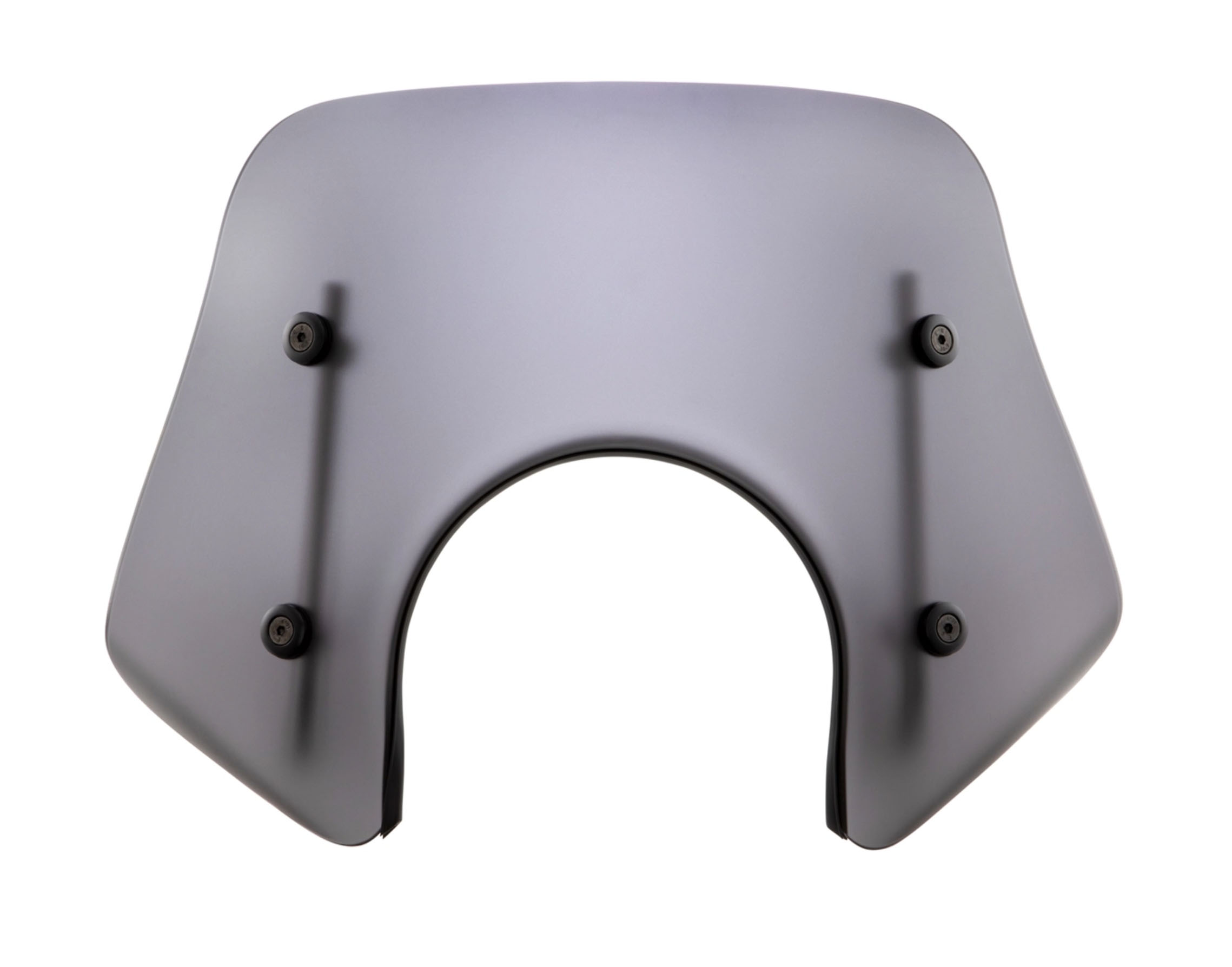 Flyscreen Piccolo voor Vespa GTS/GTS Super/GT/GT L 125-300cc, mat zwart