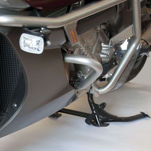 Onderste valbeugel voor BMW K 1600 GT /GTL (10-16), zwart, links