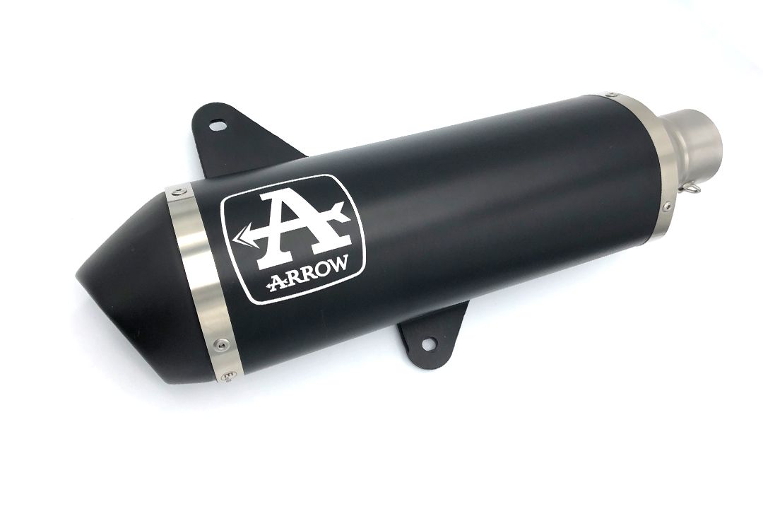 ARROW Uitlaat DARK URBAN voor Vespa GTS300 (17-)