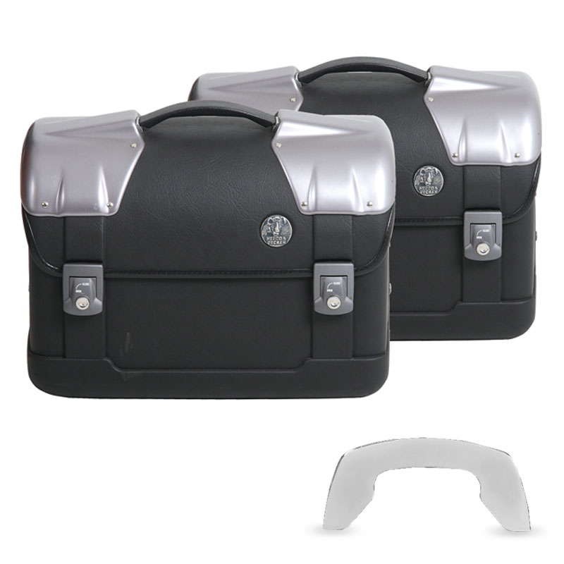 Zijkoffer set Strayker 16L voor C-Bow houder Hepco & Becker