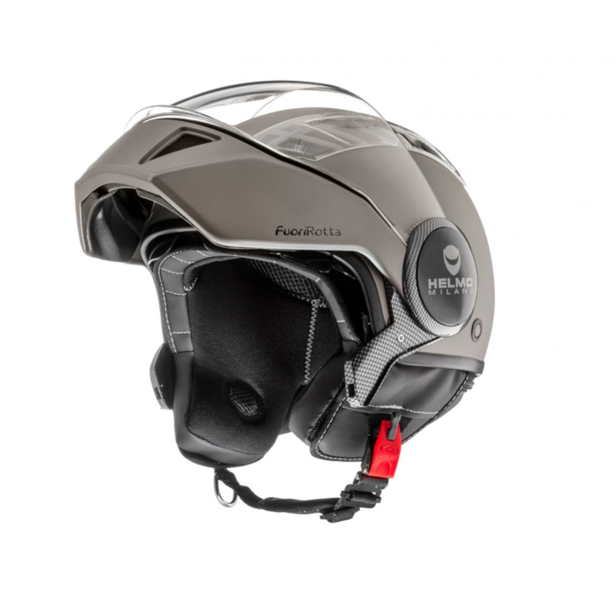 Helmo Milano Volstraalhelm, FuoriRotta, antraciet, mat
