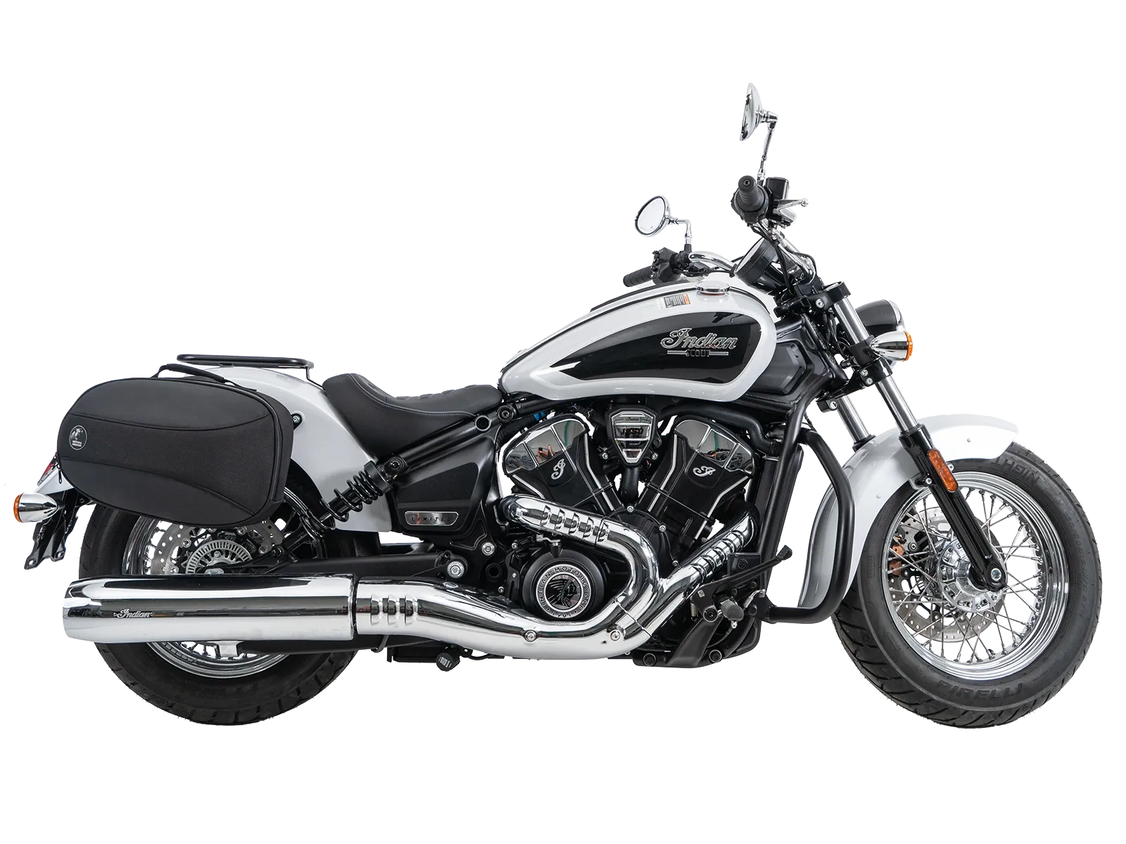 C-Bow zijdrager zwart voor Indian Scout Sixty Classic (25-) Hepco & Becker