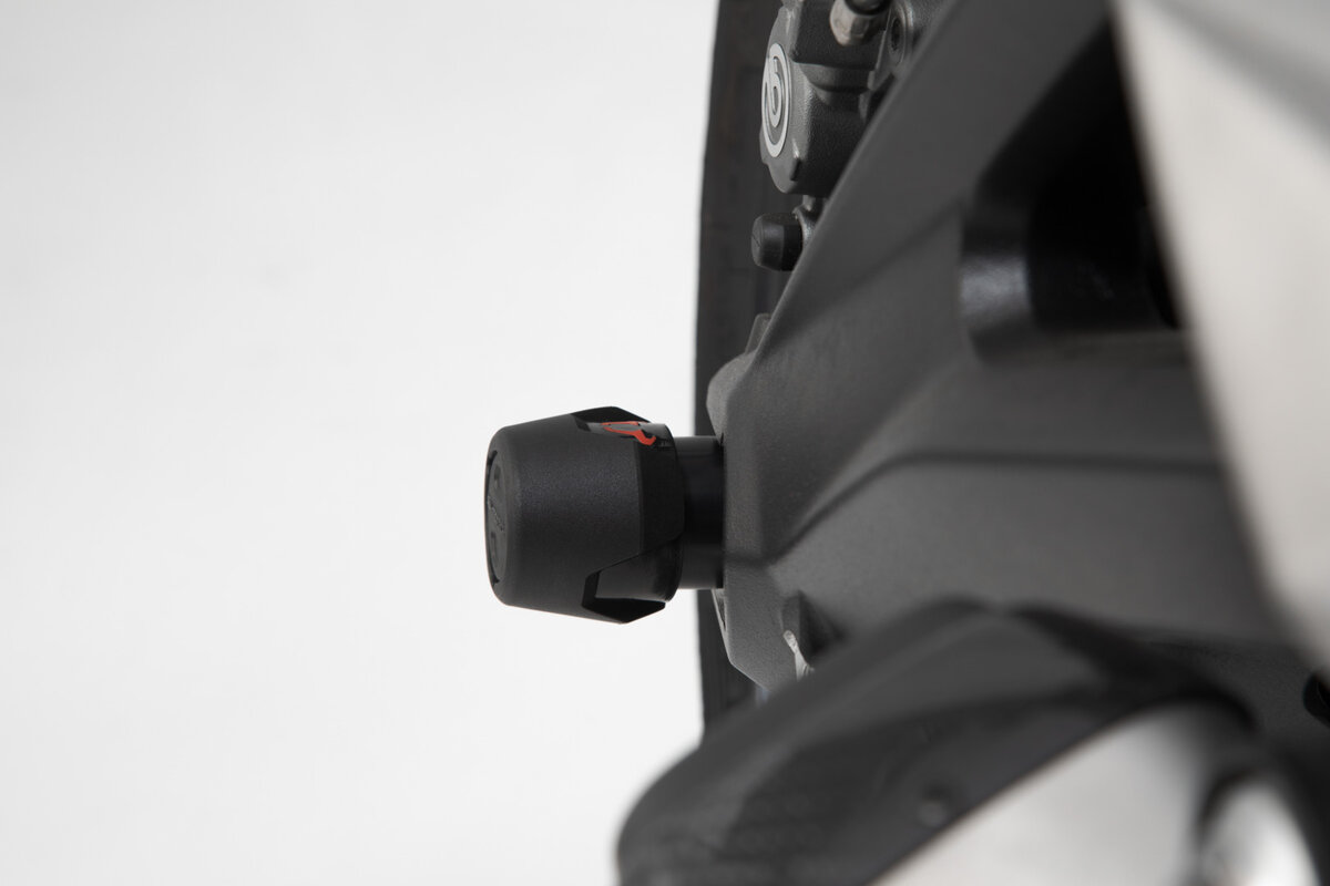 SW-Motech Crashpad kit voor achteras zwart voor Yamaha YZF-R1, MT-10 /SP - SW Motech