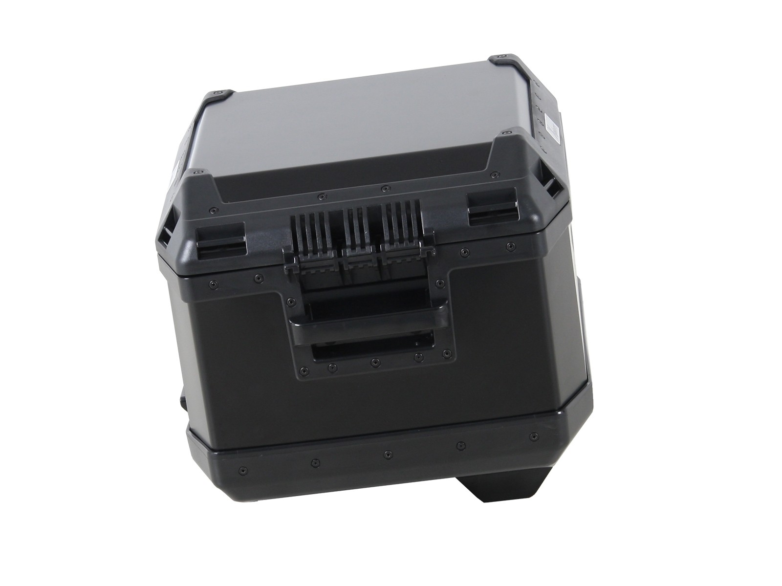 Topkoffer aluminium Xplorer 45 zwart Hepco & Becker