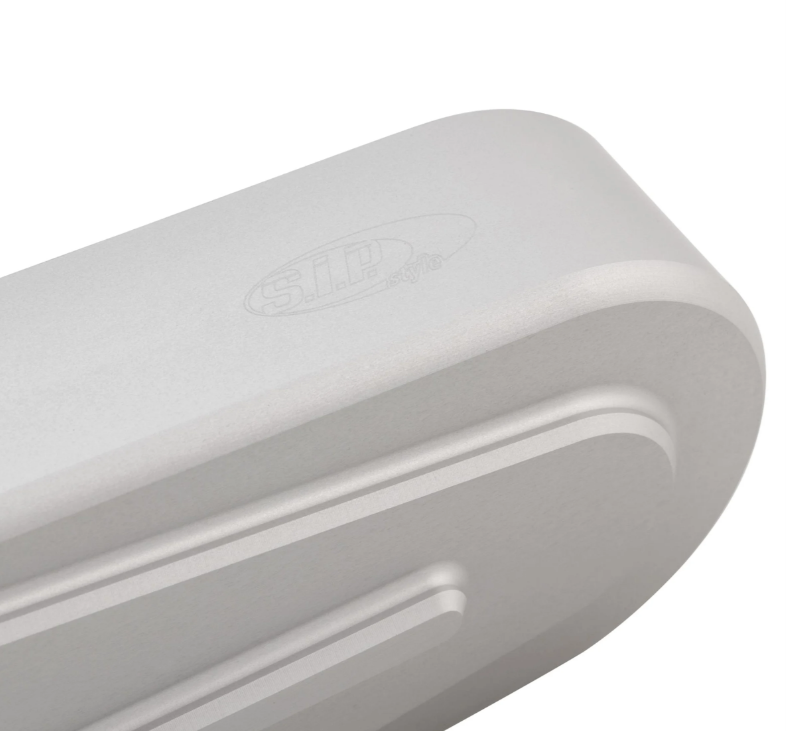 Swingarmafdekking VBB Style voor Vespa PX 80-200ccm, zilver mat