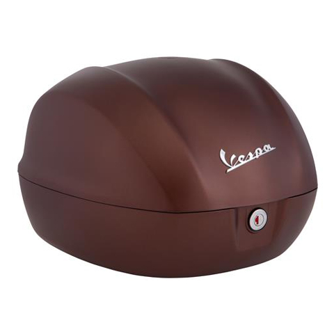 Originele topkoffer 32 l. voor Vespa 50° Primavera bruin mat 139/A