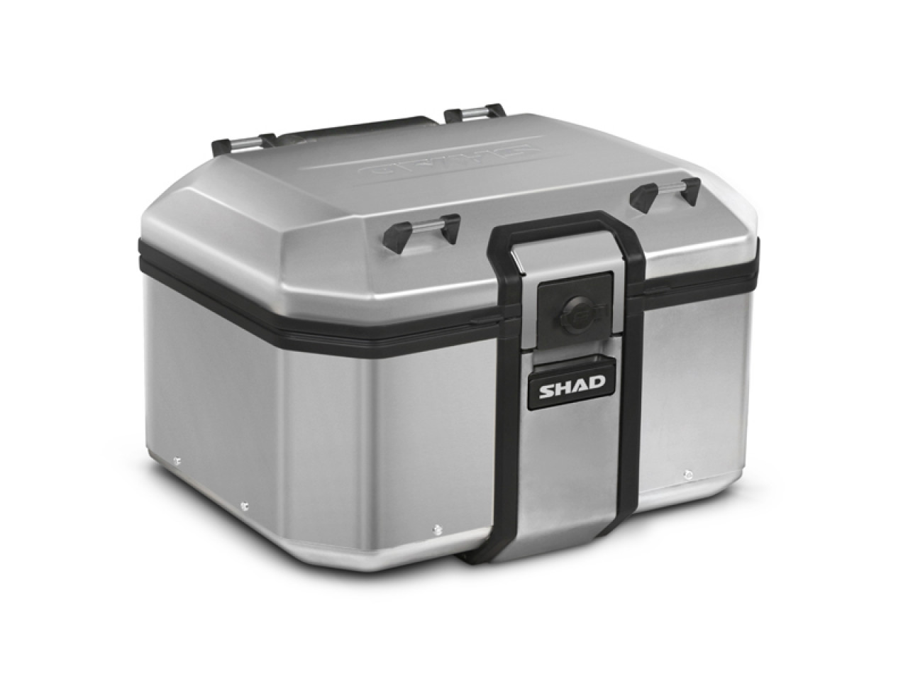 Shad Topcase TR48, aluminium zilver, 48 l