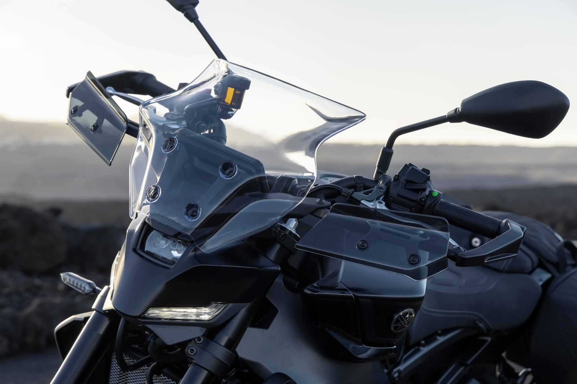 Halfhoge windscherm voor MT-09 (24-25) / MT-07 (2025) Origineel Yamaha