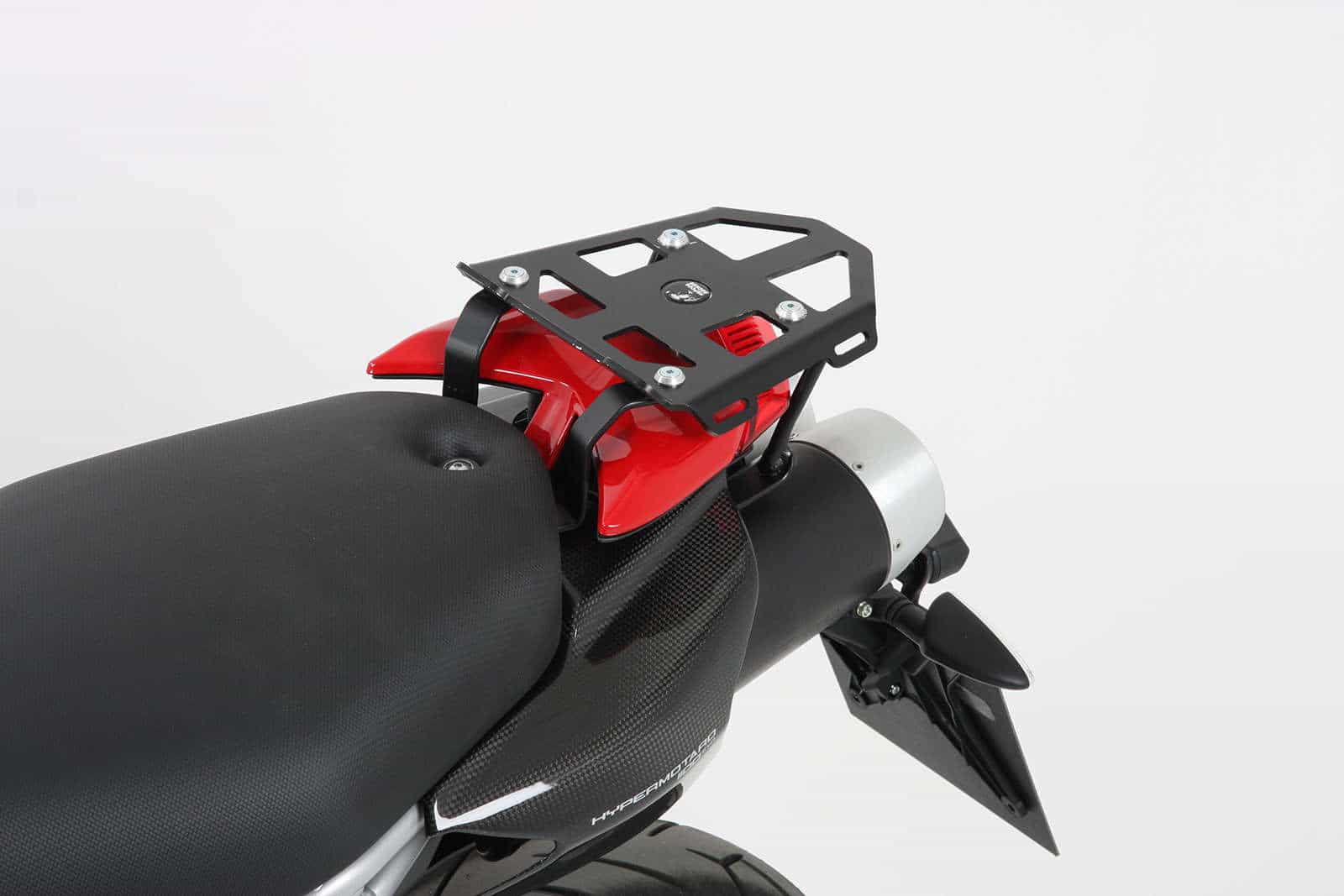 Minirack zachte bagagedrager achter zwart voor Ducati Hypermotard 796/1100 Evo/SP (07-12) Hepco & Becker
