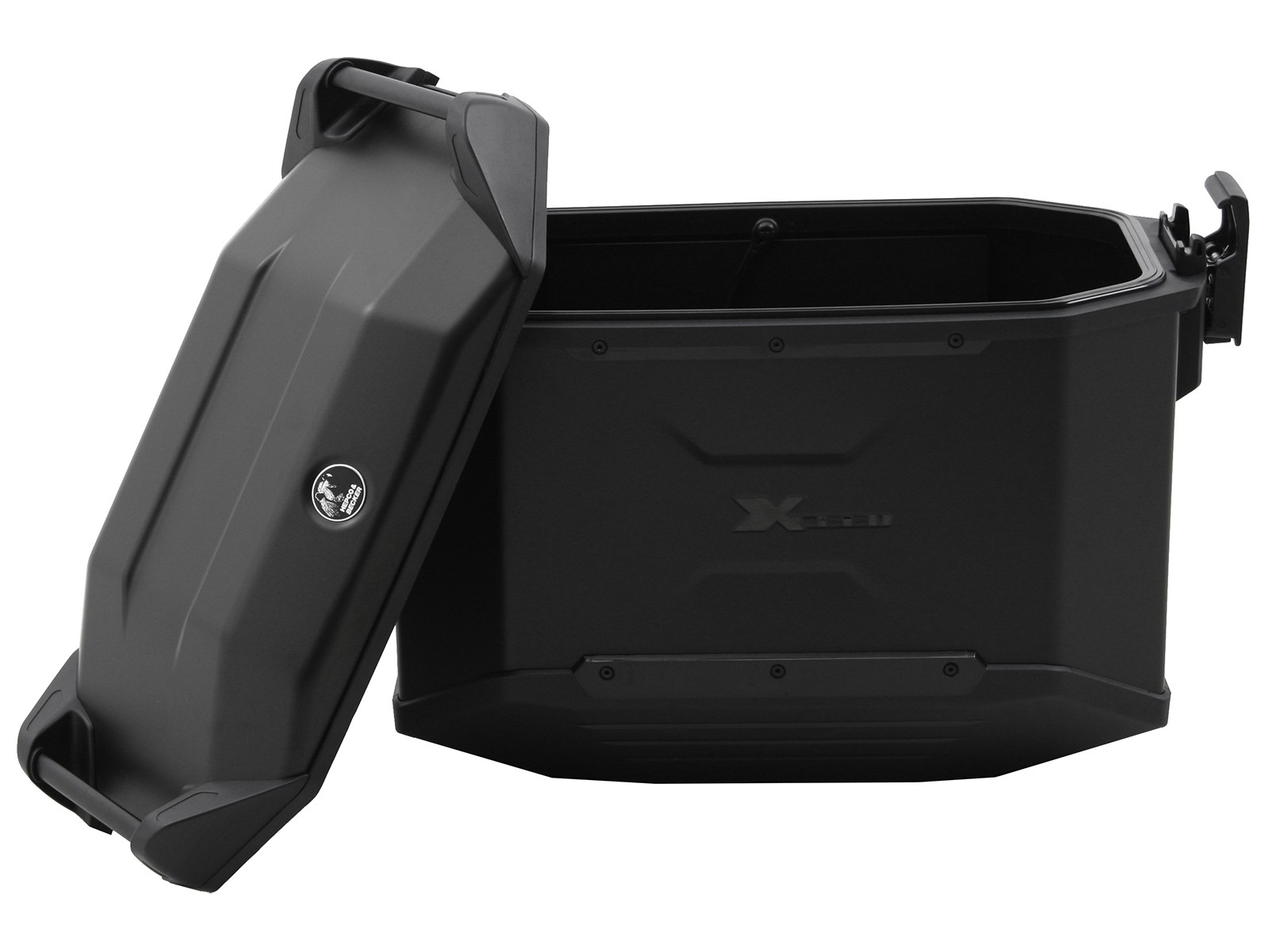 Xceed zijkoffer 38 liter Jet Zwart Hepco & Becker