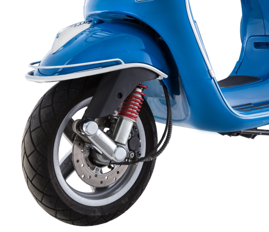 Voorbumper spatbord voor Vespa LX/LXV 50-150cc, chroom