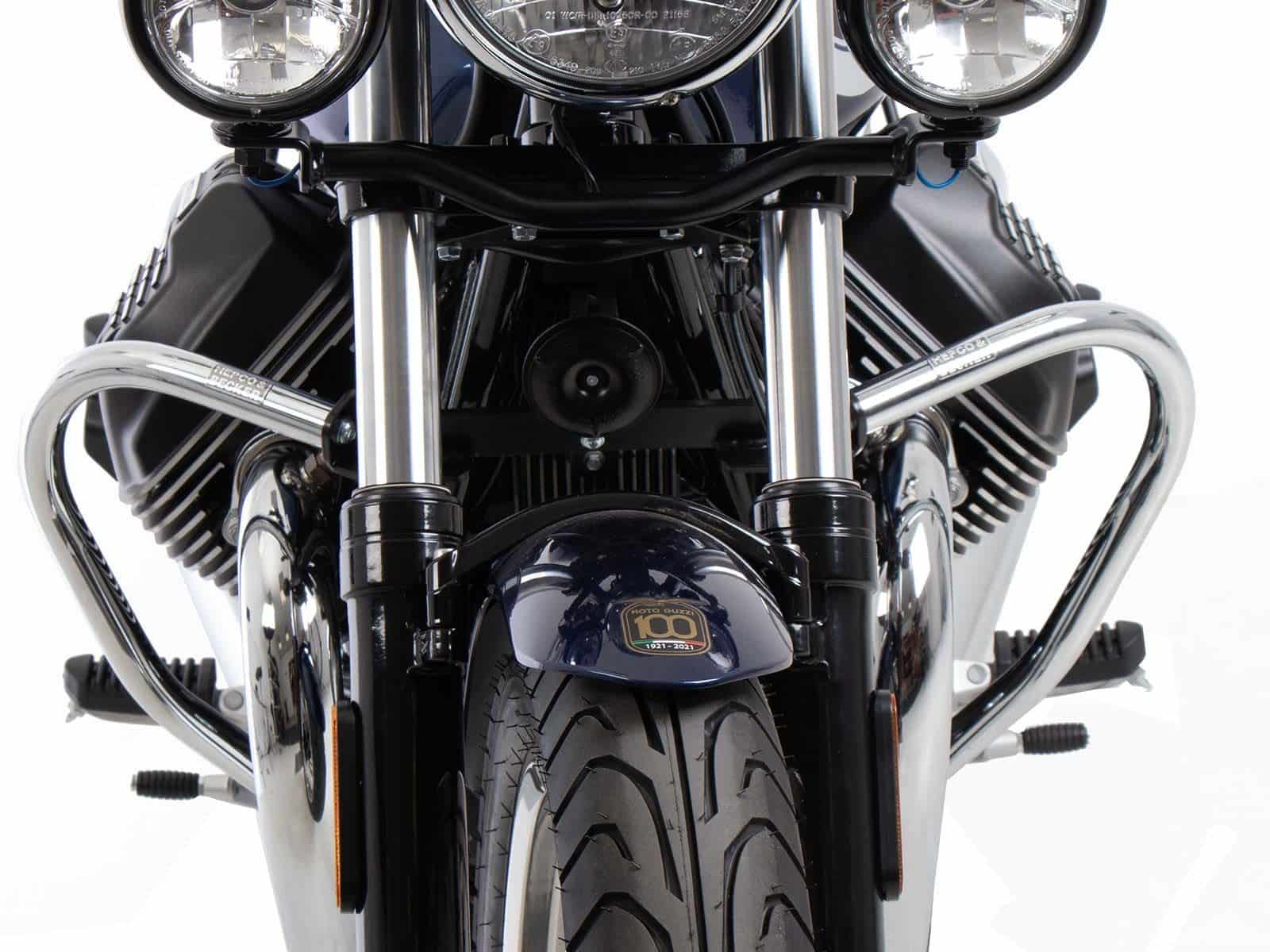 Chroom motorbeschermer voor Moto Guzzi V7 850 Special (25-) Hepco & Becker