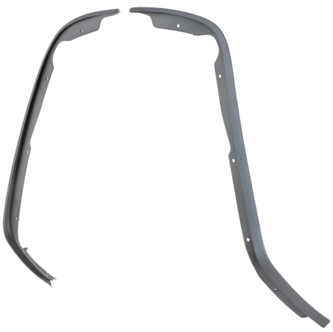 Mono slot buis beenschild grijs mat voor Vespa Primavera/Sprint 50-150ccm