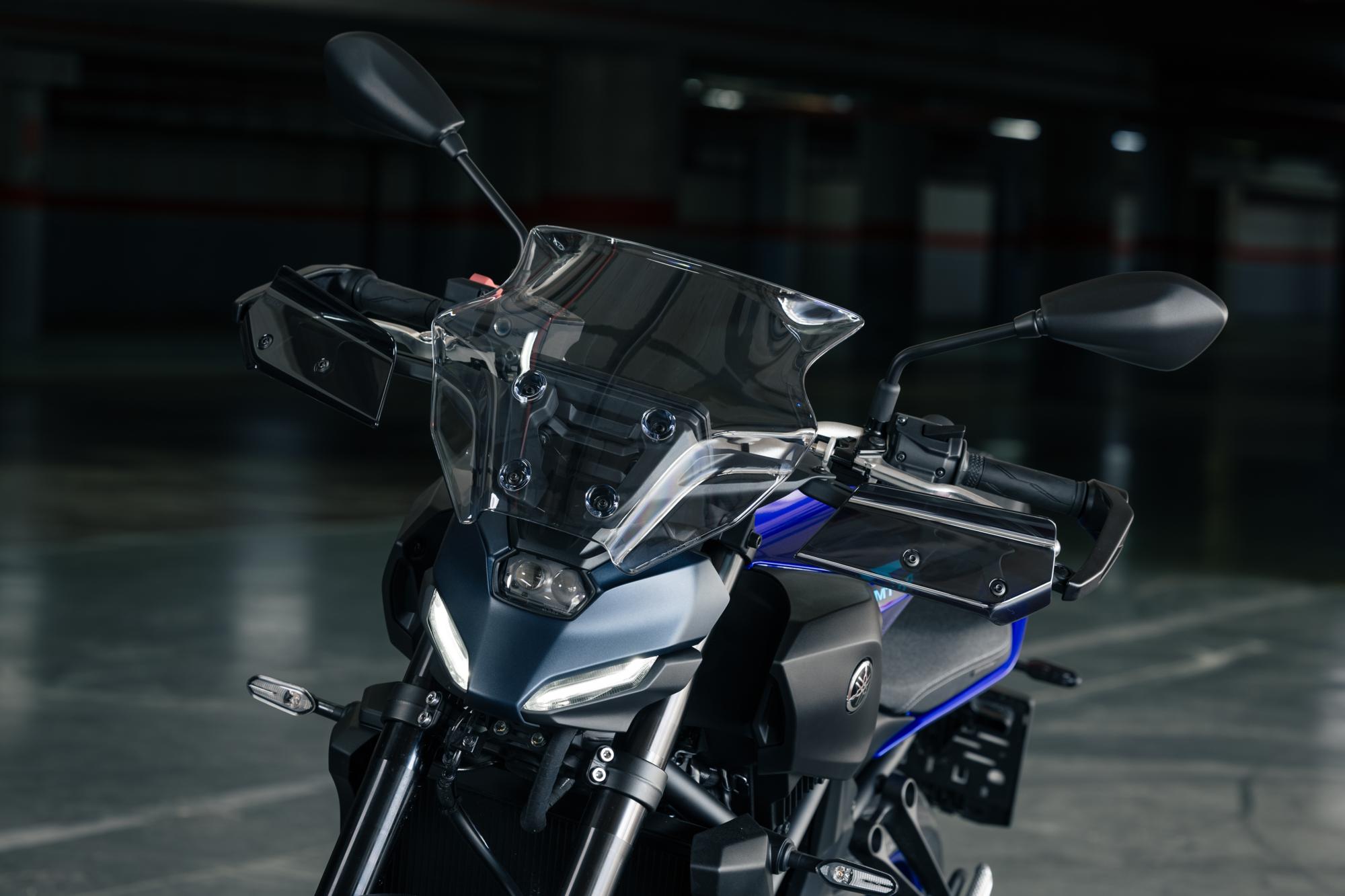 Halfhoge windscherm voor MT-09 (24-25) / MT-07 (2025) Origineel Yamaha