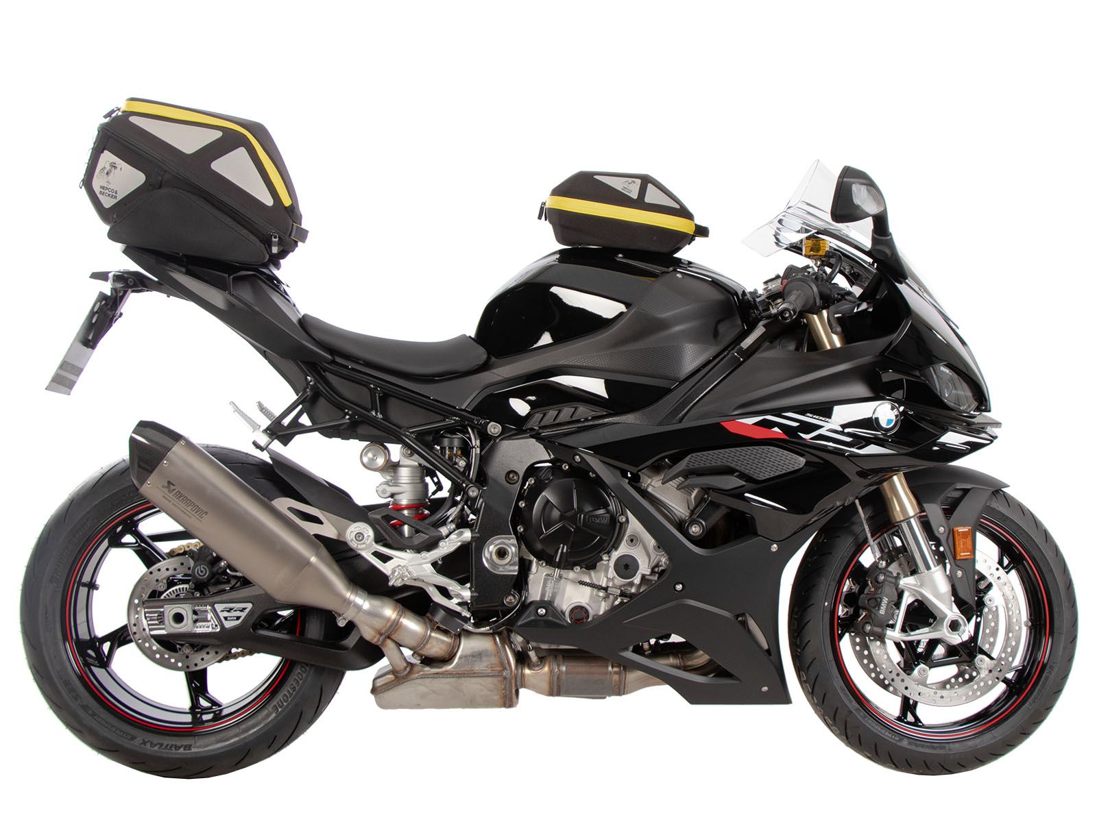 Sportrek vast zwart voor BMW S 1000 RR (23-) Hepco & Becker