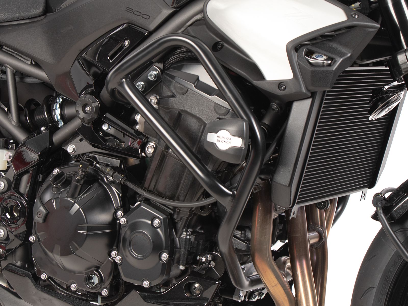 Motorbeschermer incl. beschermpad voor Kawasaki Z 900 /SE (25- ) Hepco & Becker