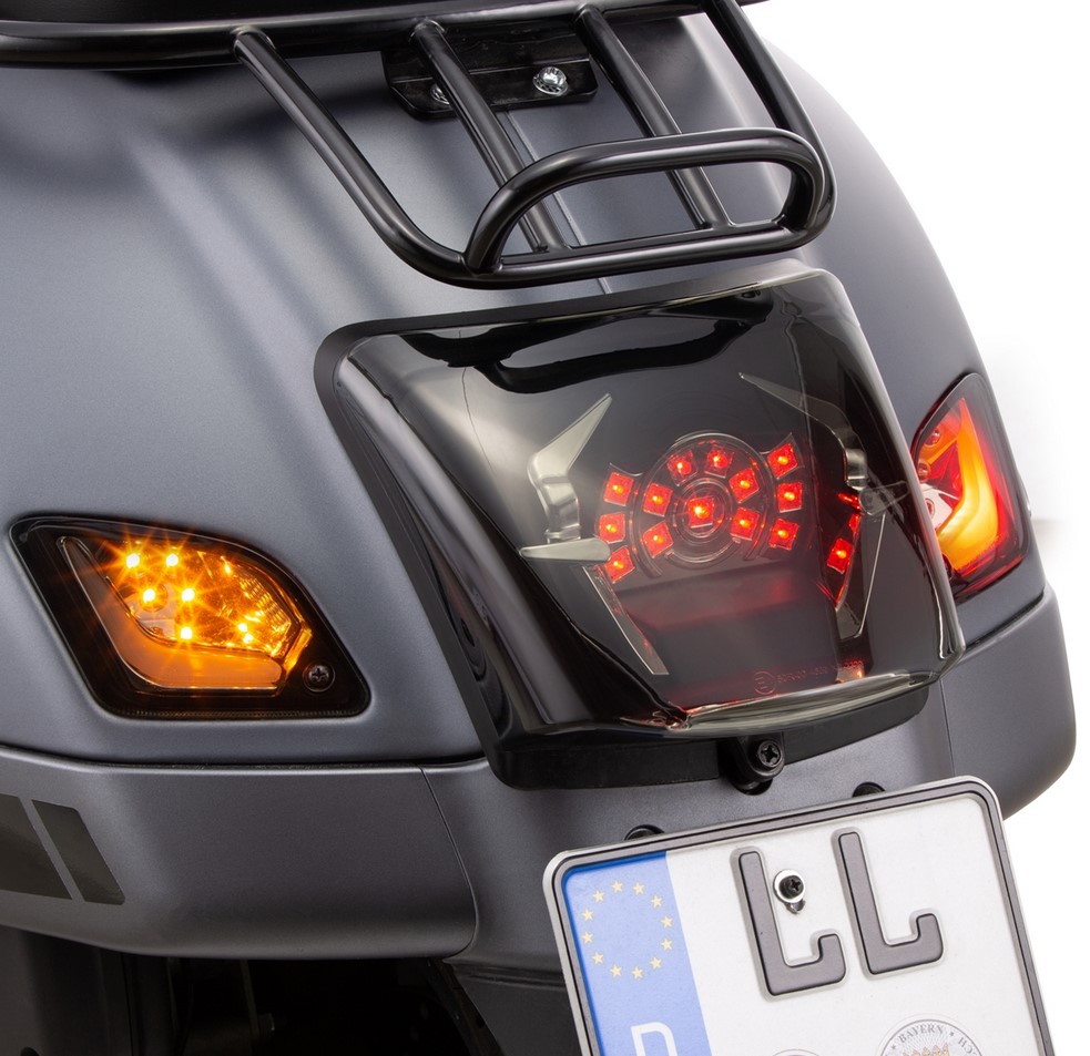 Set achterste richtingaanwijzers links/rechts voor Vespa GTS/GTS Super/GTV/GT 60/GT/GT L ('03-'13), getint