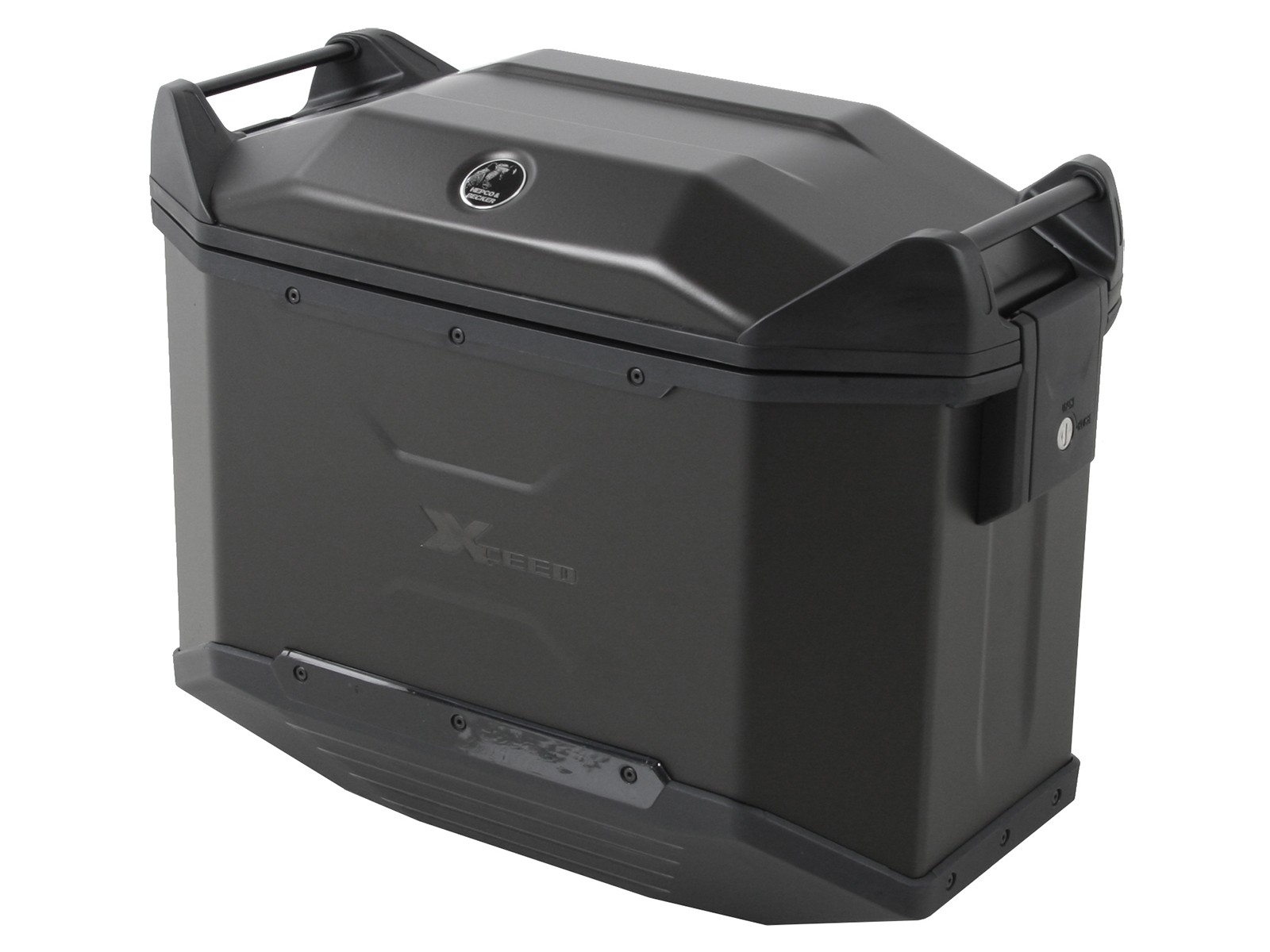 Xceed zijkoffer 38 liter Jet Zwart Hepco & Becker