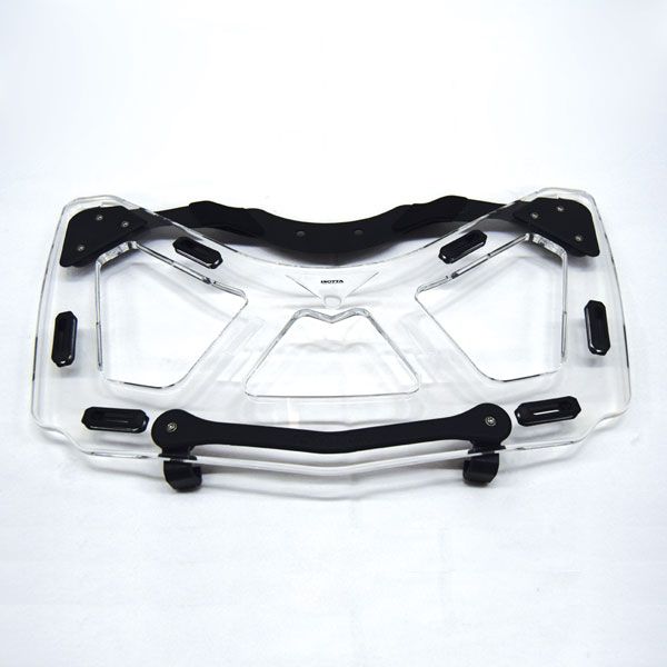 Bagagerek voor topkoffer BMW K 1600 GTL (10-22), PMMA, transparant