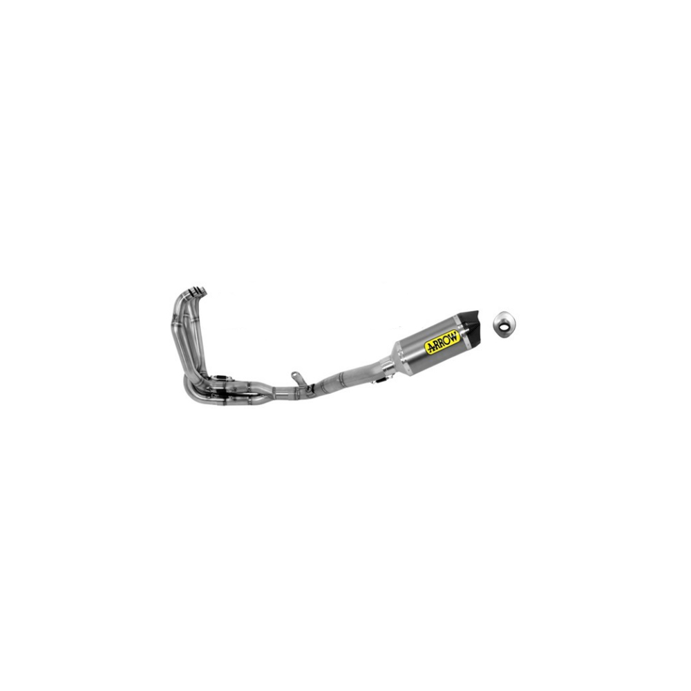 ARROW Competition Auspuffanlage mit RACE TECH Endschalldämpfer für Kawasaki ZX-6R 2009-